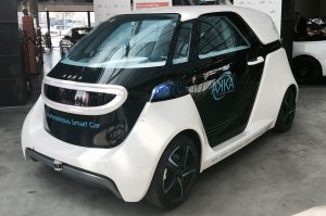 The Autonomous Smart Car from AKKA