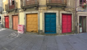 The city is very colourful