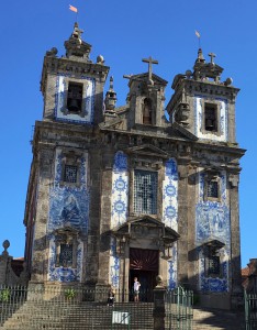 Many buildings such as this church have beautifully crafted ceramic tiles