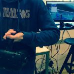VR Project for learning to operate an airplane door