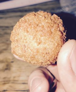 Dutch traditional food: Bitterbal