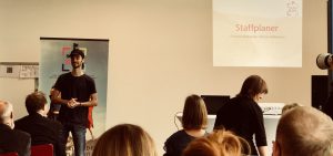 Staffplaner Pitching Start-ups