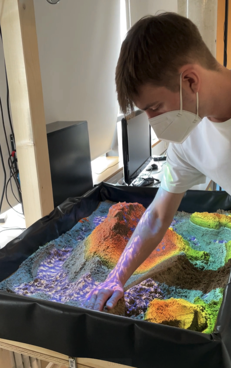 AR-Sanbox in action